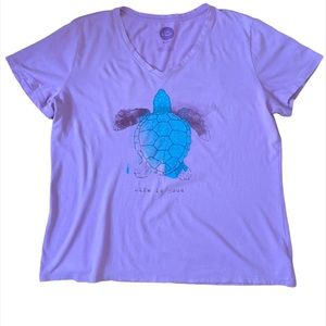 Life is Good Turtle Tee Shirt